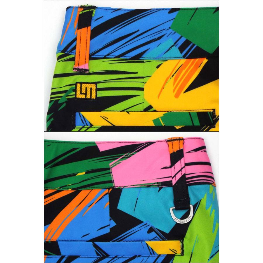 レディース ラウドマウス ミニパンツ ブロードストロークス 769361(184) ZAAQ Loudmouth ゴルフウェア ボトムス 派手な | LOUDMOUTH | 03
