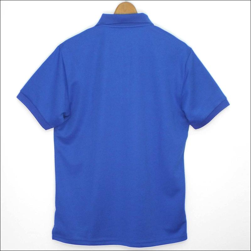 メール便発送OK 日本規格 ラウドマウス メンズ エッセンシャルシャツ カノコ 半袖 ポロシャツ (Blue ブルー) 769601(995) 19SS ゴルフ メンズウエア｜thirdwave-lmstyle｜02