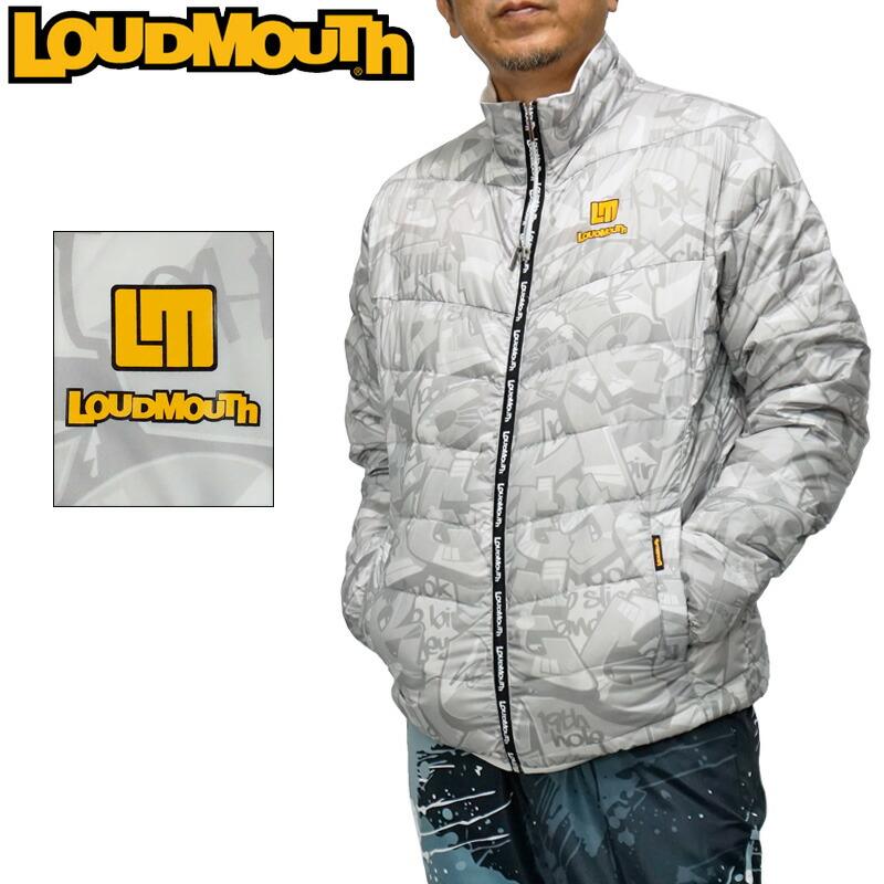 日本規格 ラウドマウス メンズ ダウンジャケット 撥水加工 ホワイト