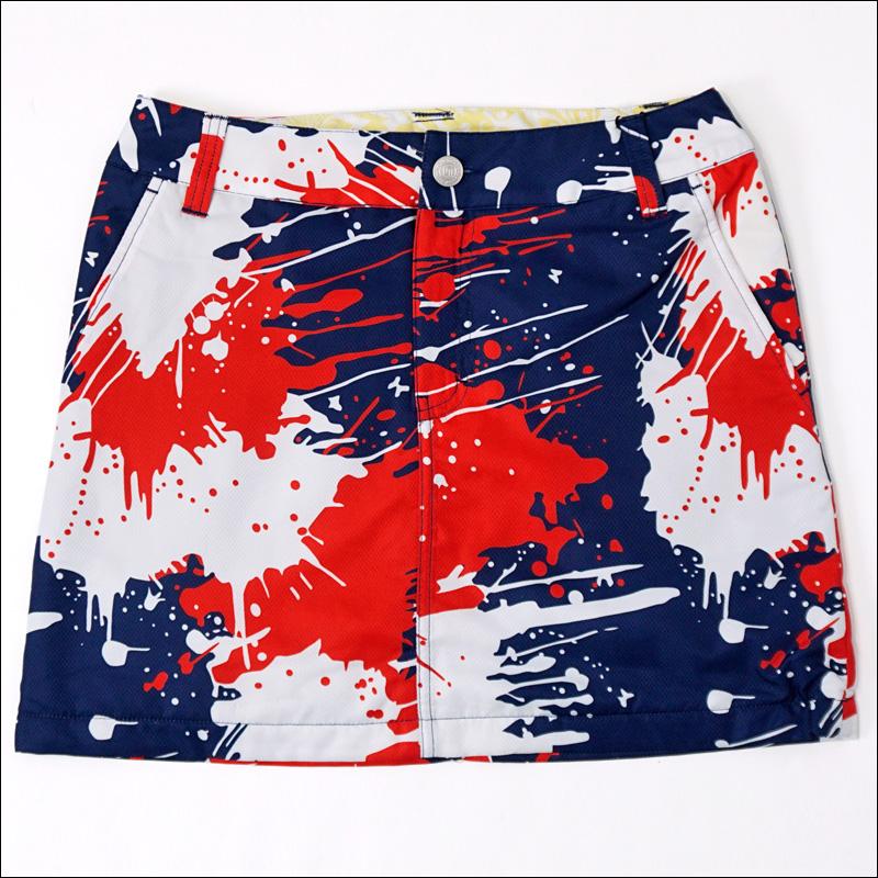 日本規格 ラウドマウス レディース 蓄熱 撥水 スカート ネイビー 770362(997) 防寒 PCBR ボトムス Loudmouth ゴルフウェア スコート 5cp | LOUDMOUTH | 01