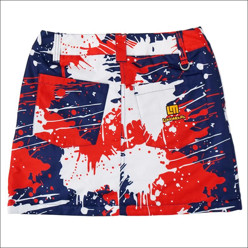 日本規格 ラウドマウス レディース 蓄熱 撥水 スカート ネイビー 770362(997) 防寒 PCBR ボトムス Loudmouth ゴルフウェア スコート 5cp | LOUDMOUTH | 02