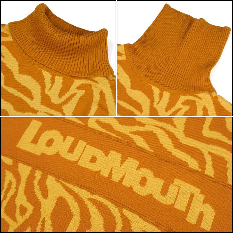 日本規格 ラウドマウス レディース タートルネック セーター 771750(993) イエロー QCBR Loudmouuth ニット ゴルフウェア トップス アウター OCT3 | LOUDMOUTH | 03