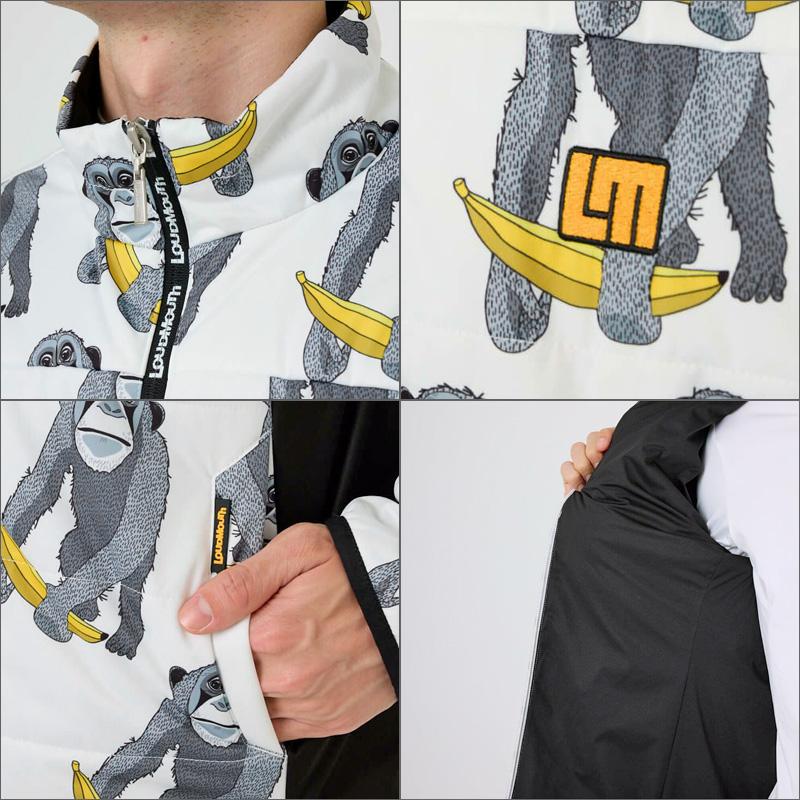 ラウドマウス メンズ 中綿 ジャケット チンパンジー 772207(238) 日本規格 RCBR Loudmouth アウター ブルゾン ゴルフ ウェア 中綿ジャケット | LOUDMOUTH | 03