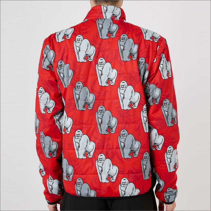 ラウドマウス メンズ 中綿 ジャケット ゴリラレッド 772207(295) 日本規格 RCBR Loudmouth アウター ブルゾン ゴルフ ウェア 中綿ジャケット | LOUDMOUTH | 01