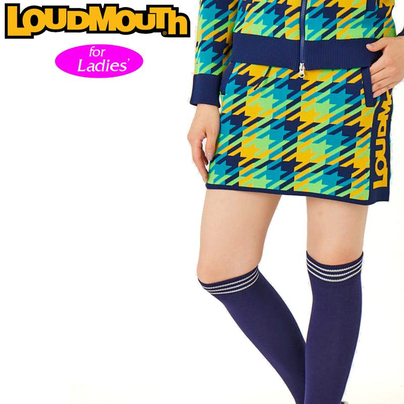 ラウドマウス レディース 裏蓄熱 軽量 ニット スカート Turquoise ターコイズ 772360(966) 防寒 【日本規格】【新品】RCBR スコート ボトムス Loudmouth ゴルフウェア NOV1 LOUDMOUTH（ラウドマウスゴルフ） ラウドマウス レディース 裏蓄熱
