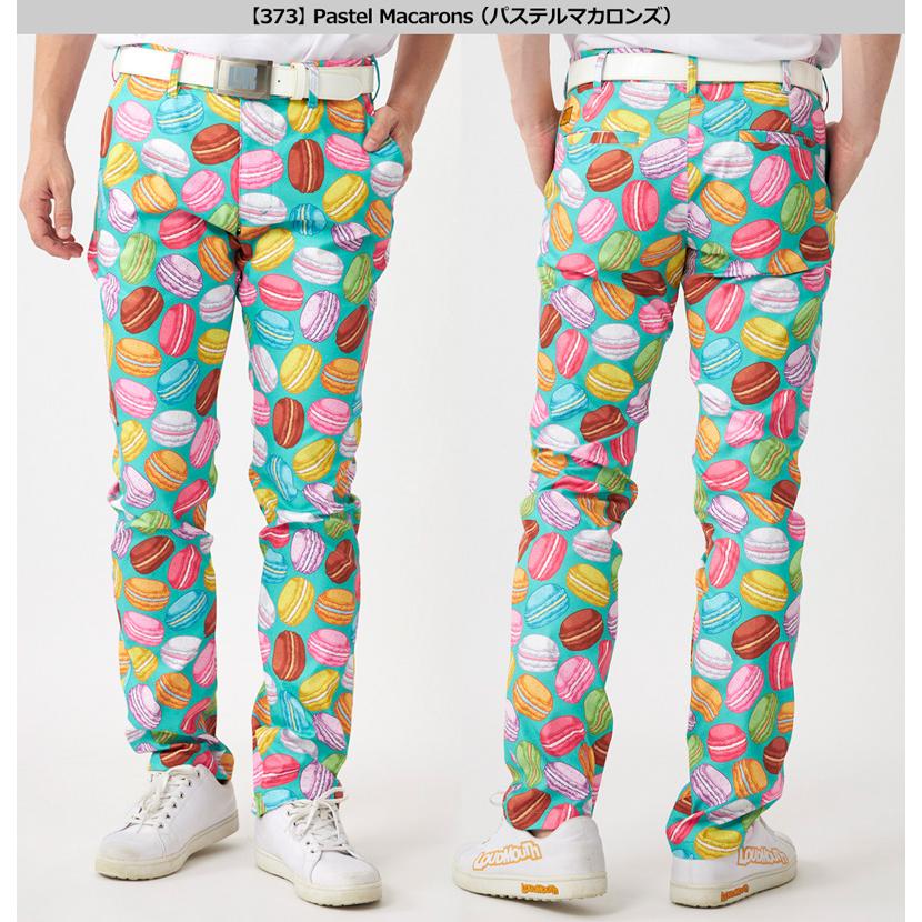 LOUDMOUTH ラウドマウス メンズ ロングパンツ ストレッチ UV