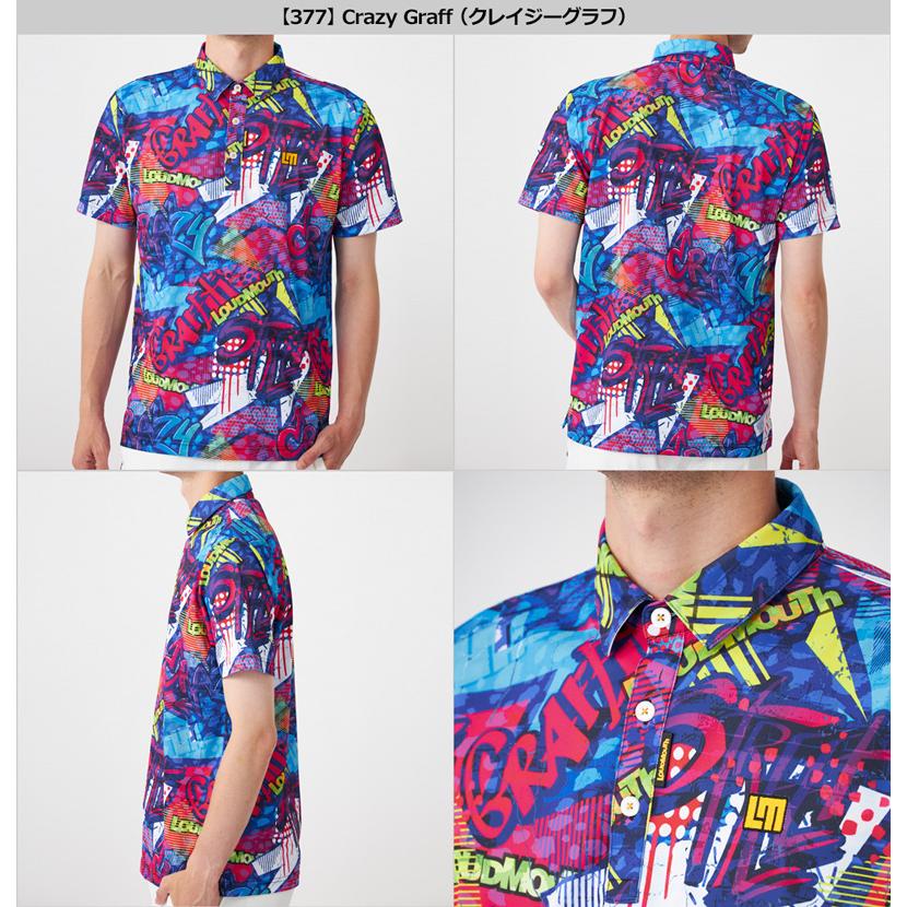 ラウドマウス LOUDMOUTH ゴルフウェア 半袖 ポロシャツ モナ 楽天市場】Loudmouth ラウドマウス 半袖ポロシャツ 761-604 Mona