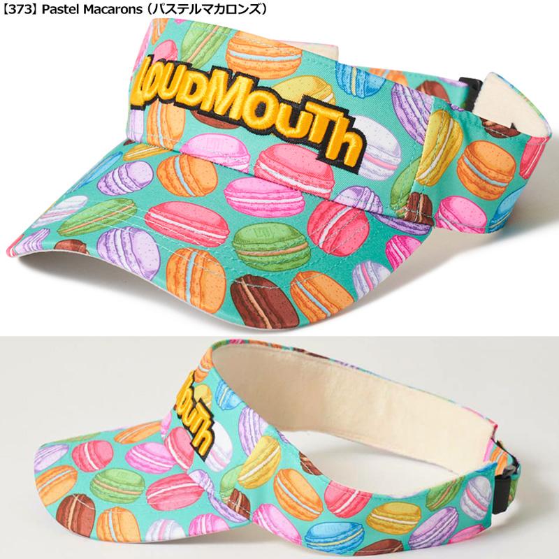 ラウドマウス ツイル サンバイザー 773922 日本規格 SCBR Loudmouth 刺繍 バイザー 帽子 総柄 派手 派手な 個性 目立つ メンズ レディース | LOUDMOUTH | 05