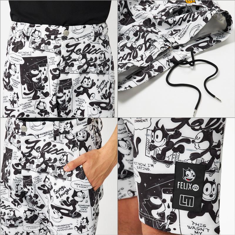 LOUDMOUTH ラウドマウス × FELIXコラボ 2025 メンズ ショート
