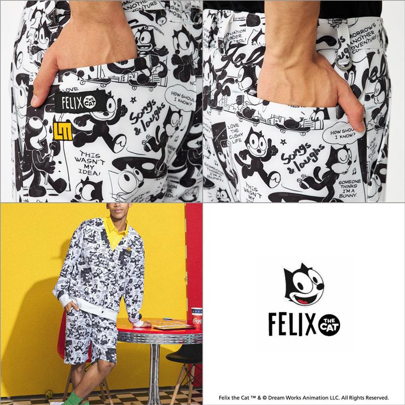 LOUDMOUTH ラウドマウス × FELIXコラボ 2025 メンズ ショート