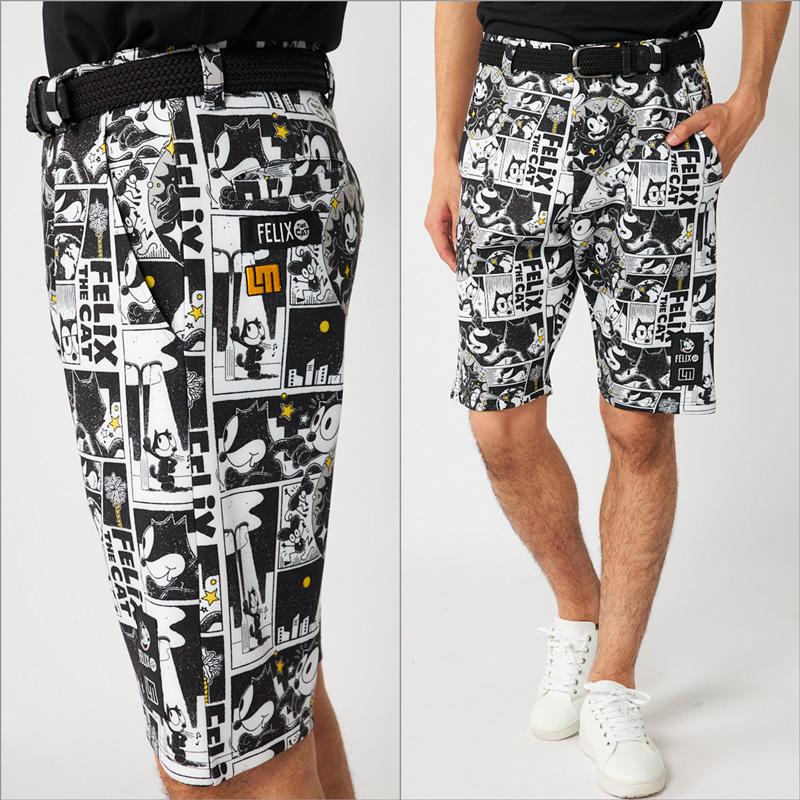 LOUDMOUTH ラウドマウス × FELIXコラボ 2025 メンズ ショート