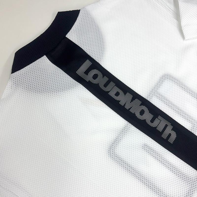 ラウドマウス 2025 メンズ UVカット モックネック 半袖シャツ 765604 日本規格 メール便発送  25SS Loudmouth モックシャツ ゴルフウェア 765-604 MAR3 | LOUDMOUTH | 09