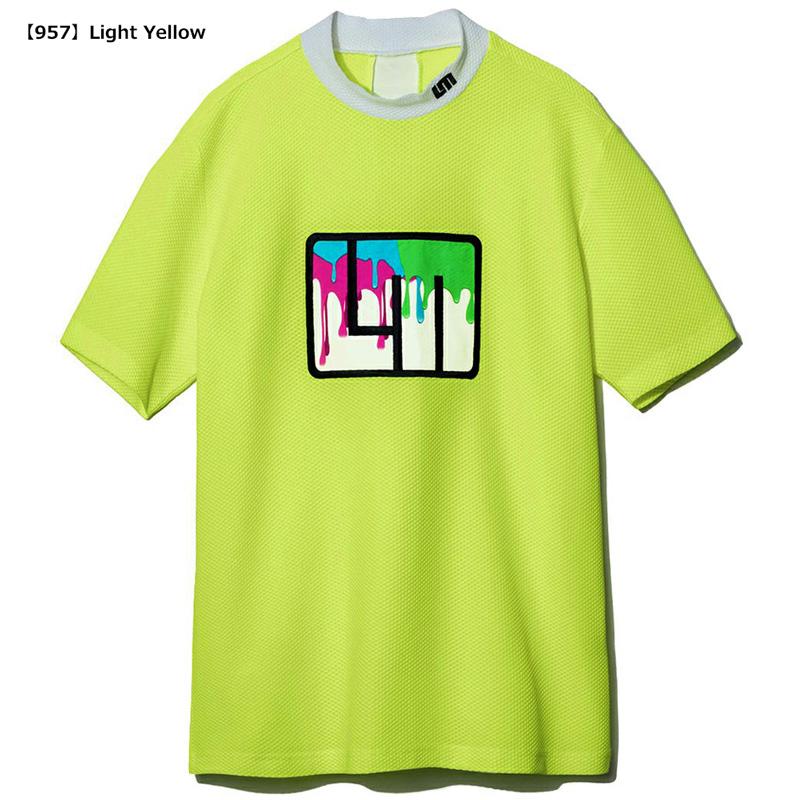 ラウドマウス 2025 メンズ UVカット モックネック 半袖シャツ 765604 日本規格 メール便発送  25SS Loudmouth モックシャツ ゴルフウェア 765-604 MAR3 | LOUDMOUTH | 01