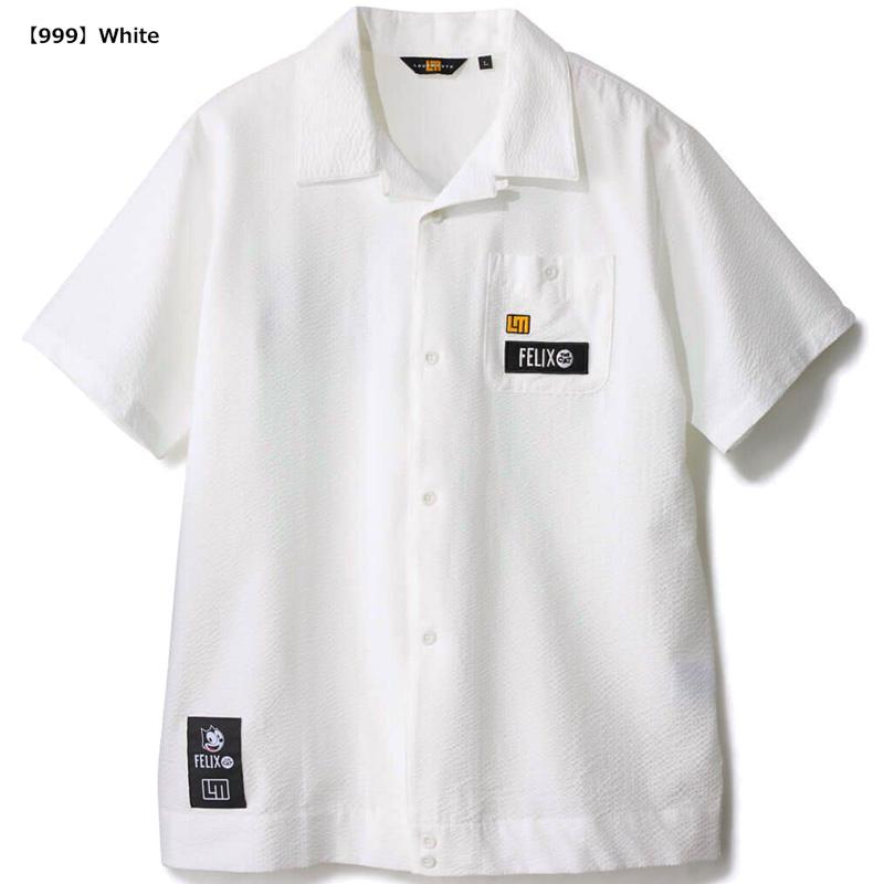 【新作】ラウドマウス　LOUDMOUTH ポロシャツ　FELIX フィリックス LOUDMOUTH ラウドマウス × FELIXコラボ 2025 メンズ 開襟 半袖