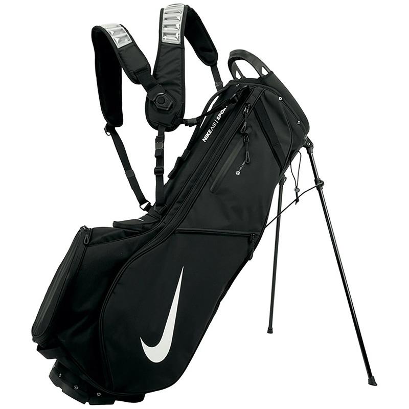 NIKE GOLF/ナイキ ゴルフ キャディバッグ９型【ブラック】レア品 ナイキゴルフ キャディバッグ ブラック 廃盤 9型 6分割 NIKE GOLF