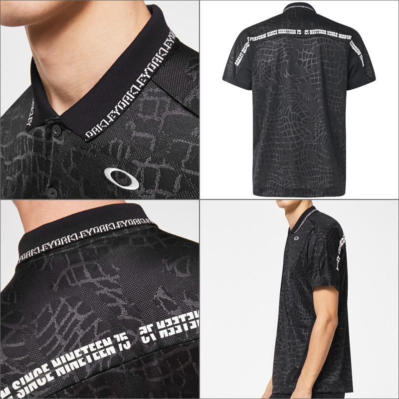 オークリー メンズ 半袖ポロシャツ 吸汗速乾 UVカット OAKLEY ACROSS JQ POLO FOA402496 春夏秋 メール便発送 QAAR Oakley ゴルフウェア_3