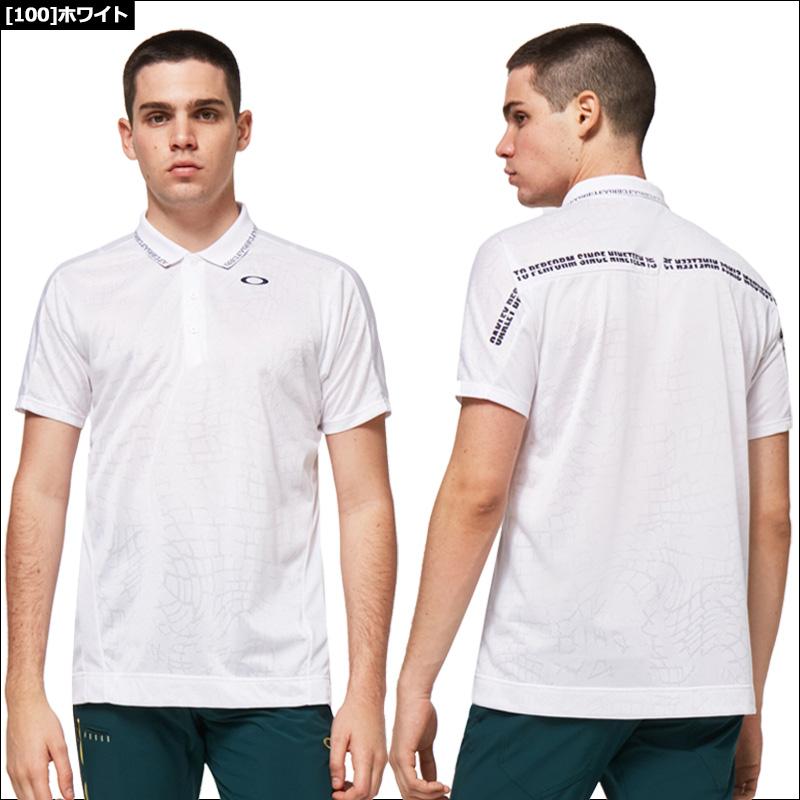 オークリー メンズ 半袖ポロシャツ 吸汗速乾 UVカット OAKLEY ACROSS JQ POLO FOA402496 春夏秋 メール便発送 QAAR Oakley ゴルフウェア_4
