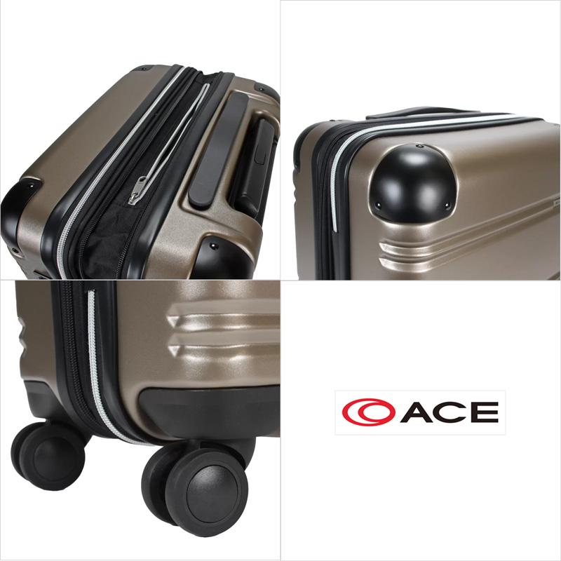 ACE exact イグザクト 機内持込みサイズ スーツケース (拡張機能付き) thirdwave-lmstyle_otcbnac0074615