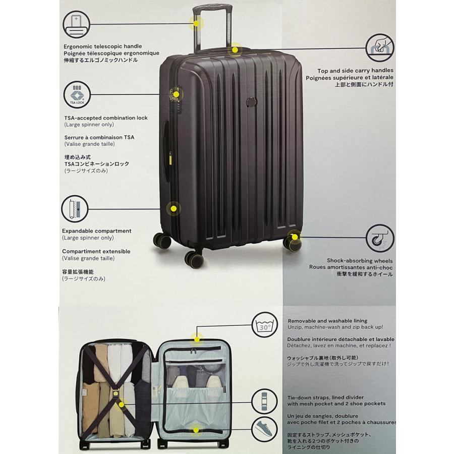 DELSEY（デルセー） スーツケース 2個セット アクセラレイト 111L＋35
