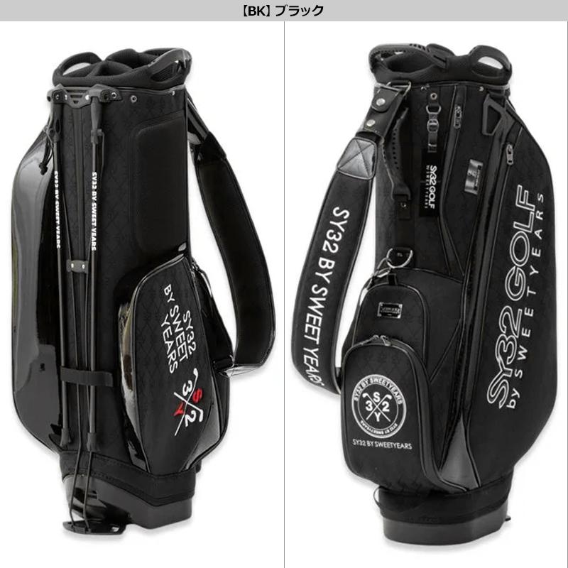 クーポン有 SY32 GOLF 9型 スタンドバッグ JQ STAND CADDY BAG SYG-24A100 ゴルフ  TCBR ゴルフ用バッグ スタンド式 キャディバッグ エスワイ OCT3の画像
