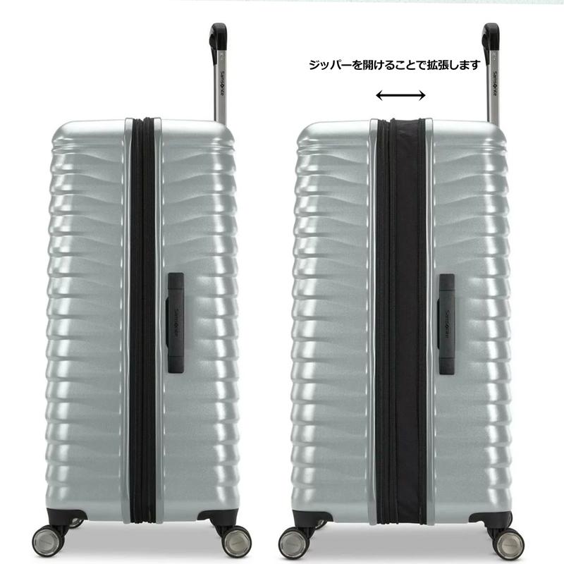 サムソナイト スーツケース ポリカーボネート製 TSAロック付き 111リットル ELEMENT XLT 2.0 H75×W51×D33cm Samsonite エレメント 27インチ 大型 旅行用バッグの画像