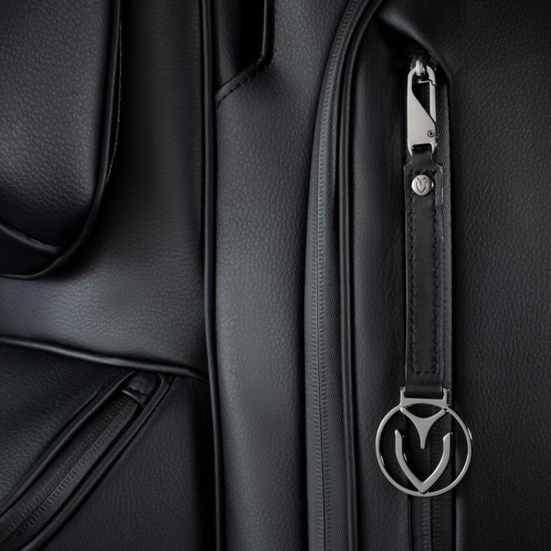 VESSEL ベゼル メダリオン ロゴ プル 天然皮革 Medallion Logo Pull メール便発送 TAAR 本革 レザー キャディバッグ | VESSEL（スポーツ） | 01