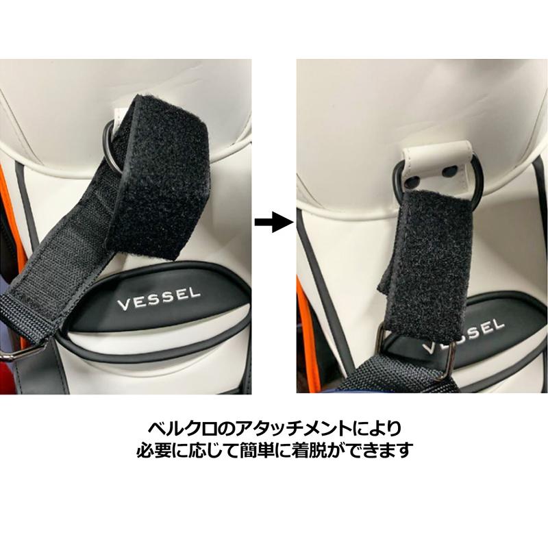 ベゼル VESSEL プレイヤーズ３ ショルダーストラップ（ダブル） VESSEL ベゼル ツアーストラップ 両肩掛け用 SD0912-01 Tour Strap