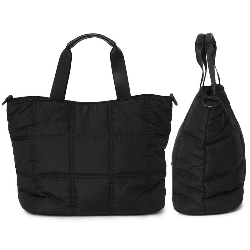 V12 ゴルフ キルティング ミニトートバッグ ロープショルダー付 QUILT CART BAG V122520-BG05 ヴィ・トゥエルヴ  UCBR カートバッグ ロゴ V12GOLF OCT2の画像