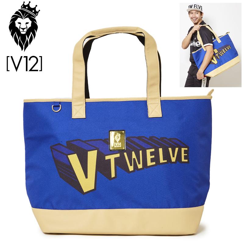 V12（ヴィ・トゥエルヴ） ゴルフ ビッグ トートバッグ SUPER V12