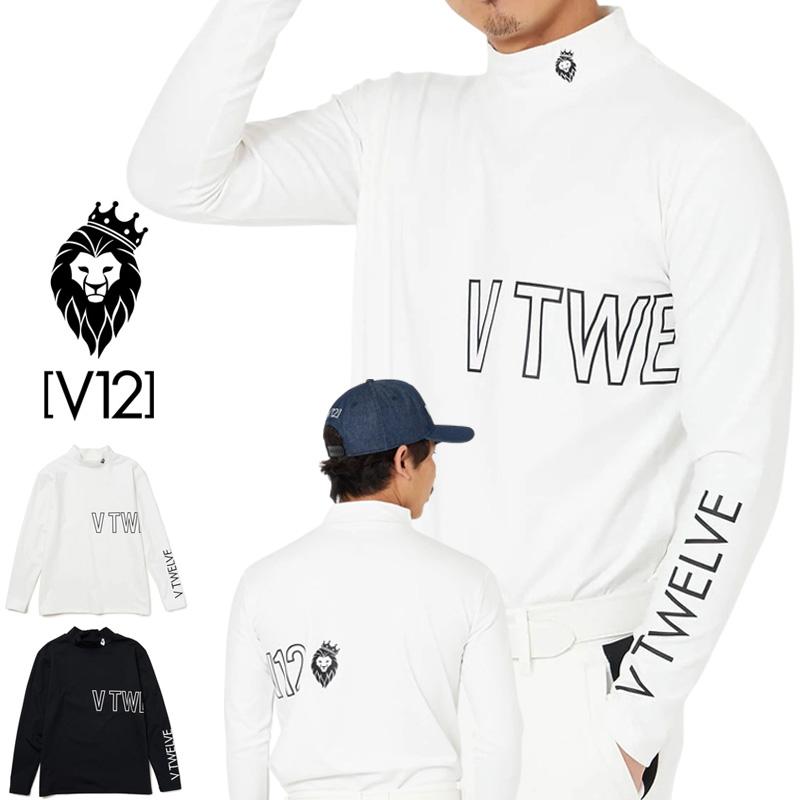 VTWELVE モックネックシャツ VTWELVE V12 ゴルフ モックネックシャツ V12 ゴルフ メンズ モック