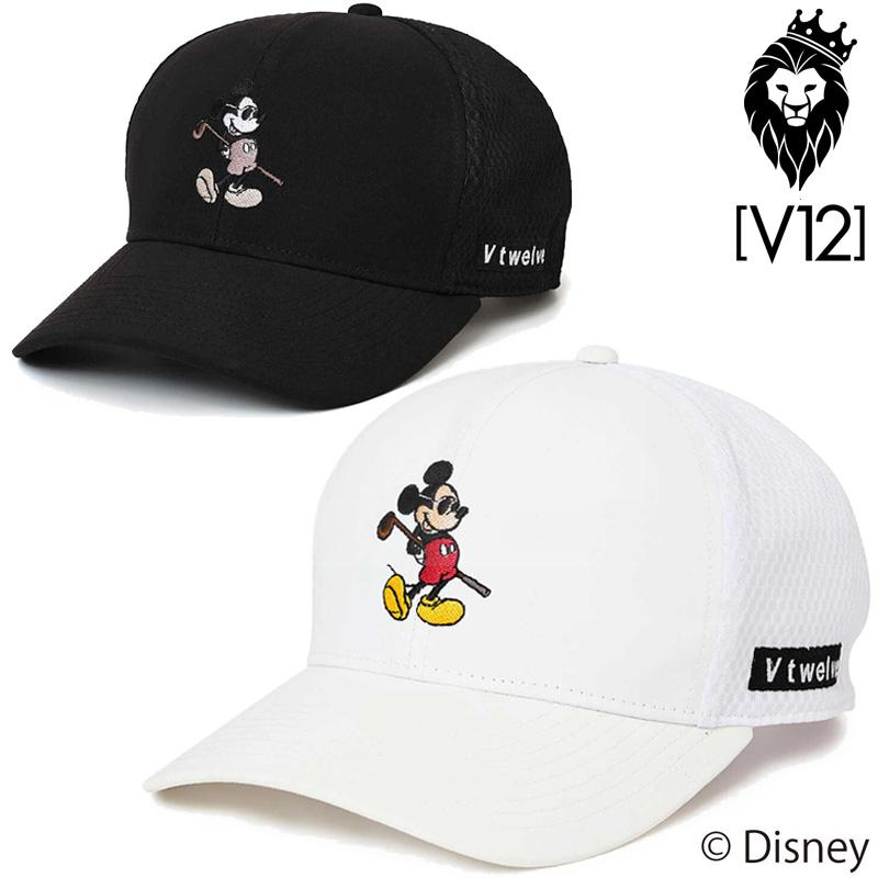 V12 ゴルフ × ディズニーコラボ メッシュキャップ SM CAP V122515-CP01