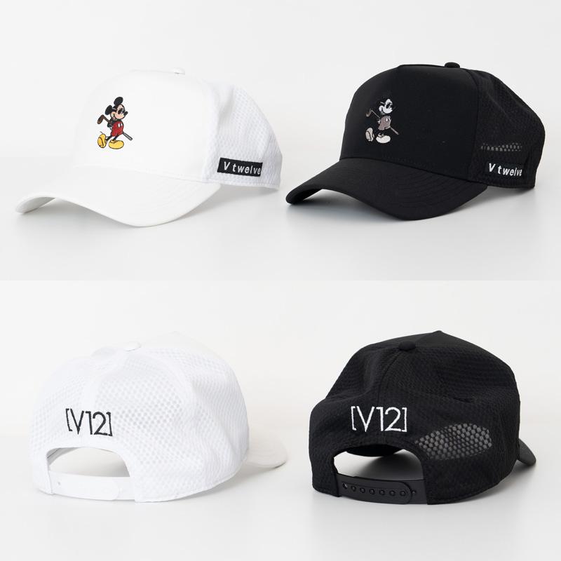V12 ゴルフ × ディズニーコラボ メッシュキャップ SM CAP V122515-CP01