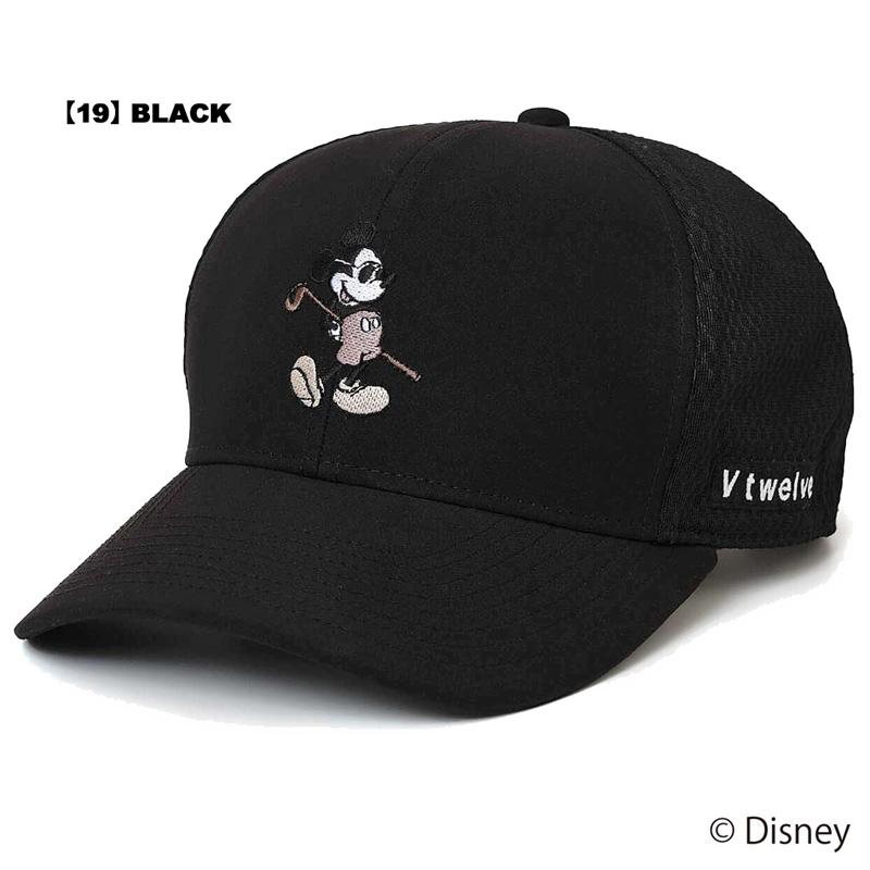 V12 ゴルフ × ディズニーコラボ メッシュキャップ SM CAP V122515-CP01