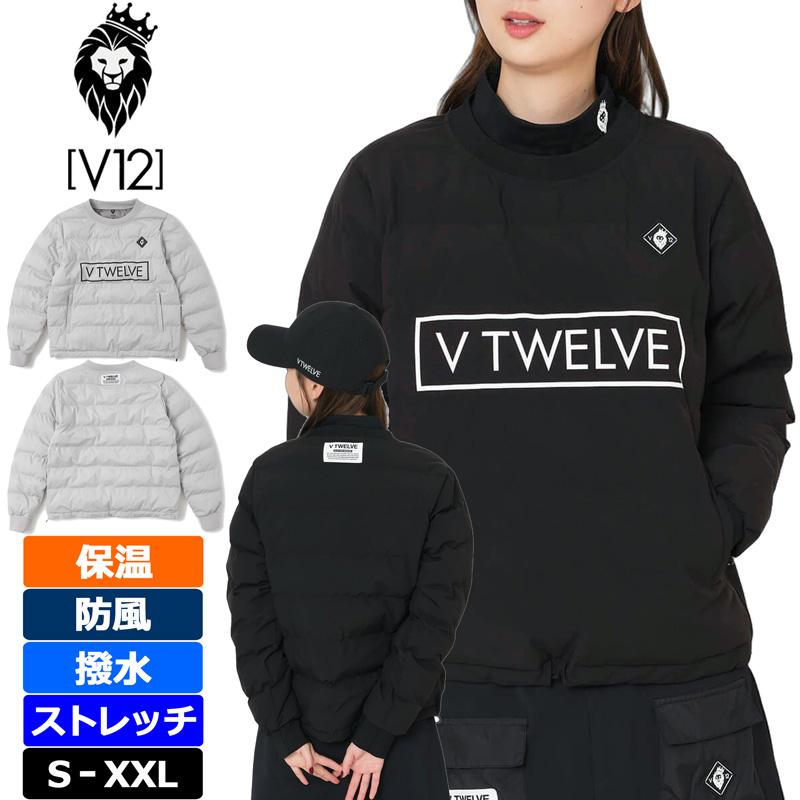 V12 VTWELVE トップス ゴルフウェア ニット 防風裏地 サイズM V12] ゴルフ レディース ニット 防風裏地 GRFT KNIT | 【公式通販】