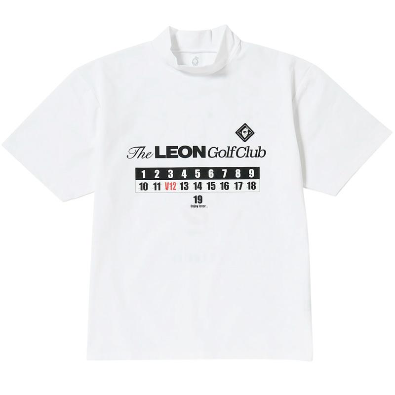 V12 ゴルフ 2026 メンズ 半袖ポロシャツ モックネック半袖シャツ 2枚セット LEON GC set A V122611-PL17 ヴィ・トゥエルヴ 26SS モックシャツ ウェア GOLF MAR3の画像