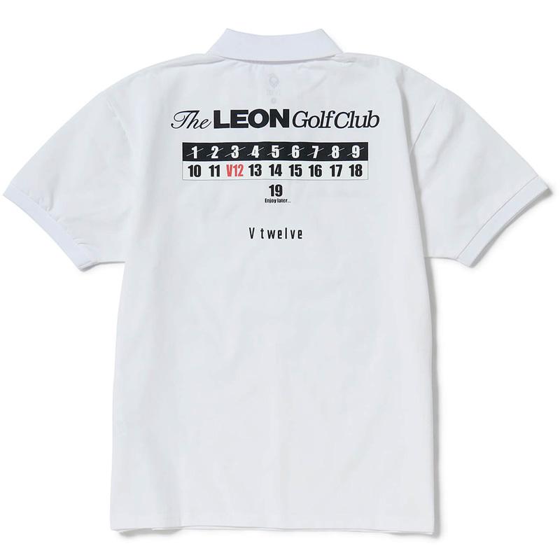 V12 ゴルフ 2026 メンズ 半袖ポロシャツ モックネック半袖シャツ 2枚セット LEON GC set B V122611-PL18 ヴィ・トゥエルヴ 26SS モックシャツ ウェア GOLF MAR3の画像
