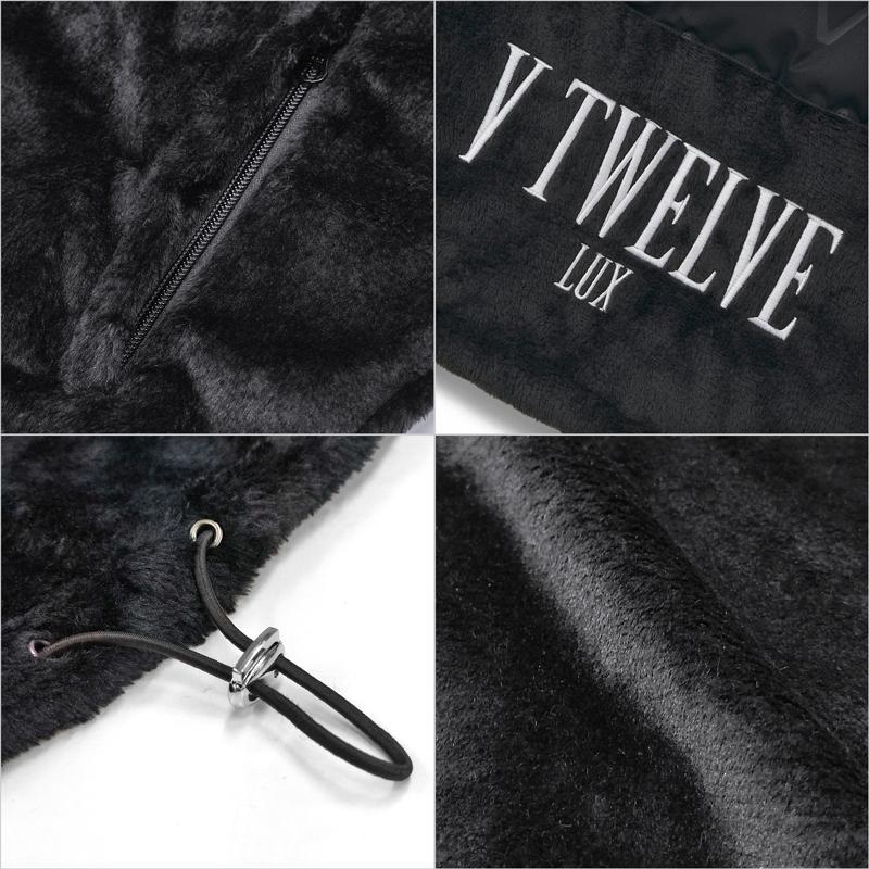 V12 ゴルフ メンズ 長袖 ジャケット フリース×中綿キルティング フルジップ LX UTILITY JKT VLX2320-JK02 ヴィ・トゥエルヴ SCBR ゴルフウェア GOLF NOV2_9