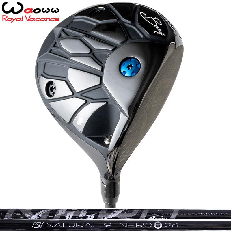 NATURAL 9 NERO FW 29 3w 5w用　waoww bang Waoww BANG ドライバー ARCH Natural 9 NERO 装着 アーチ ネロ