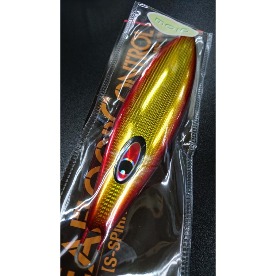 シーフロアコントロール/SEAFLOOR CONTROL　ガーキー/gawky　300ｇ　グレイン　ゴールドドットグローエッジレッド【オリカラ】 |  | 02