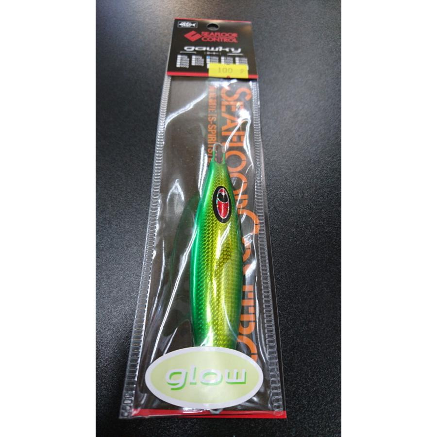 シーフロアコントロール　ガーキー　100ｇ　グレイン　ゴールドドットグローエッジグリーン【オリカラ】 | 