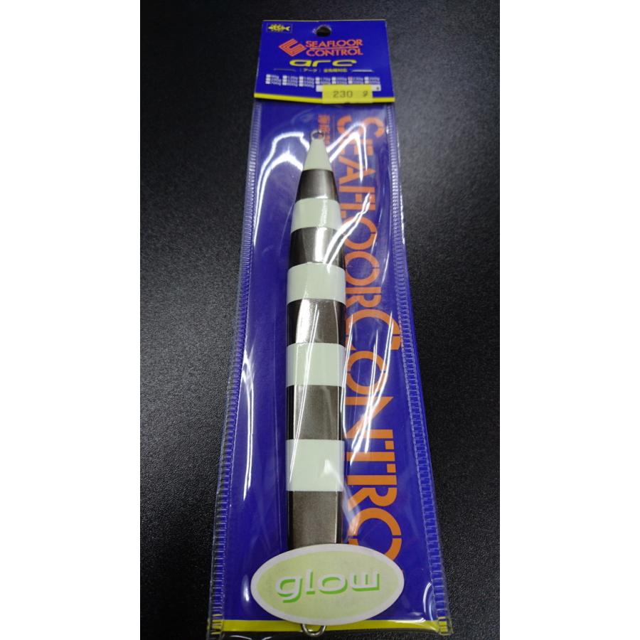 シーフロアコントロール　アーク/arc　230ｇ　アルミ　シルバーブラックゼブラグロー | 
