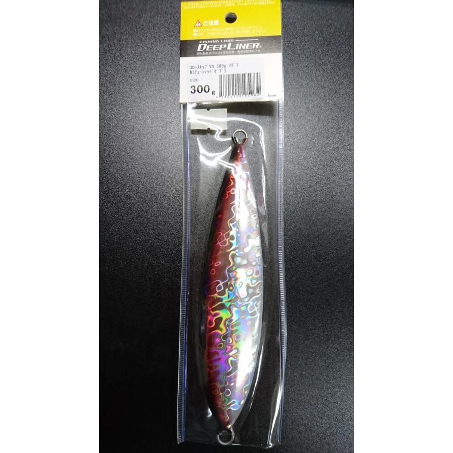 ディープライナー/DEEP LINER　スロースキップ VB/ブイボトム 300ｇ マグマ ＮＳチューンレッドゼブラ |  | 01