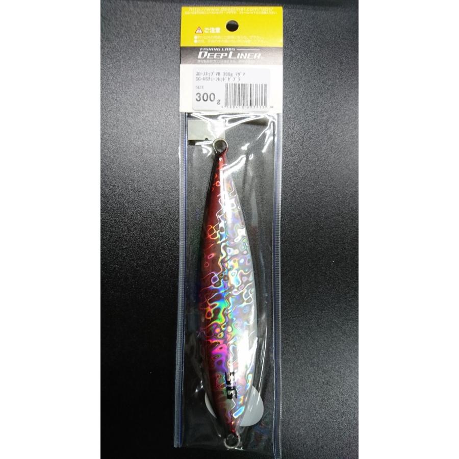 ディープライナー/DEEP LINER　スロースキップ VB/ブイボトム 300ｇ マグマ ＳＧ−ＮＳチューンレッドゼブラ【スーパーグロー】 |  | 01