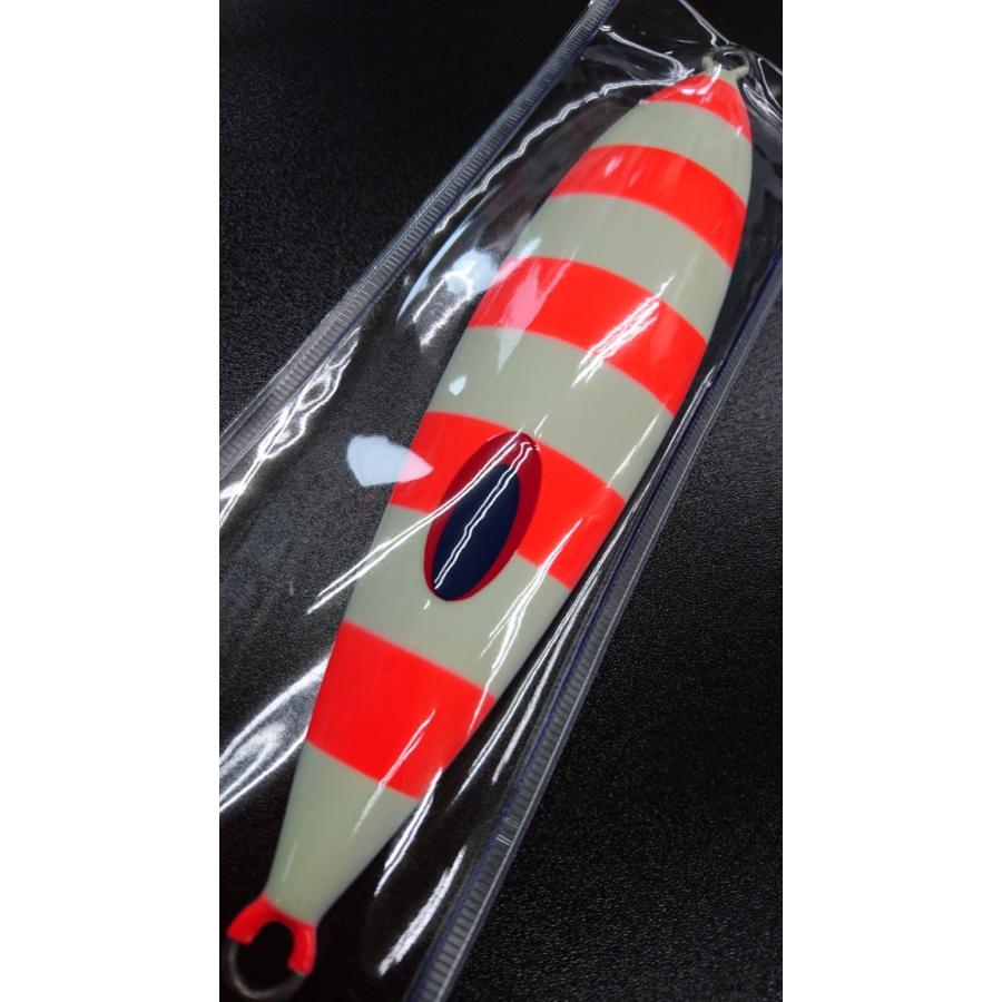 ディープライナー/DEEP LINER　スロースキップ VB/ブイボトム 330ｇ マグマ レッドゼブラ |  | 02