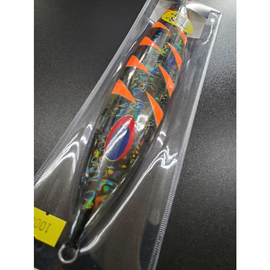 ディープライナー/DEEP LINER　スロースキップ　FB/フラットボトム　1000ｇ　マグマ　505SG　ライトニングゼブラ【西本康生氏考案・SG・オリカラ】　 |  | 02