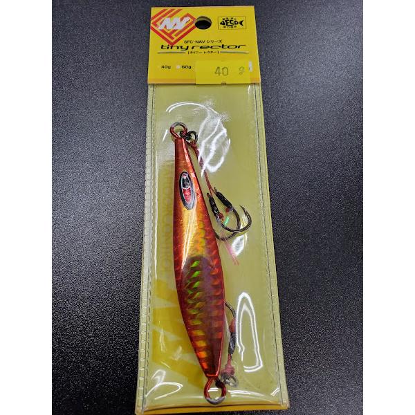 シーフロアコントロール/SEAFLOOR CONTROL　タイニーレクター/tiny rector　40ｇ　ゴールドレッド【フック付】 | 