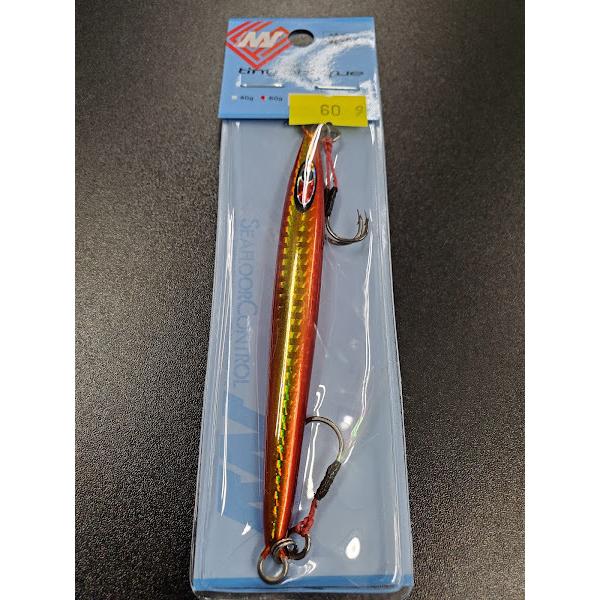 シーフロアコントロール　タイニーオブリーク　60ｇ　ゴールドレッド【フック付】 | 