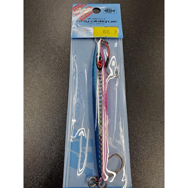 シーフロアコントロール　タイニーオブリーク　60ｇ　ピンクブルー【フック付】 | 