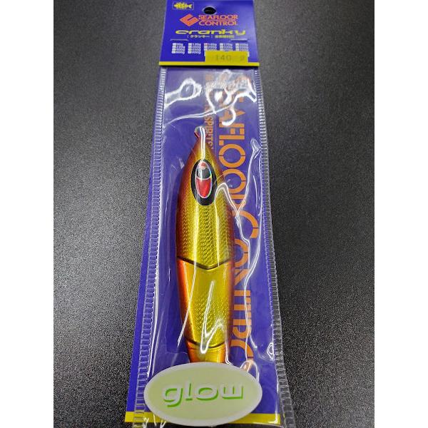 シーフロアコントロール/SEAFLOOR CONTROL　クランキー/cranky　140ｇ　グレイン　ゴールドドットグローエッジレッド【オリカラ】 | 