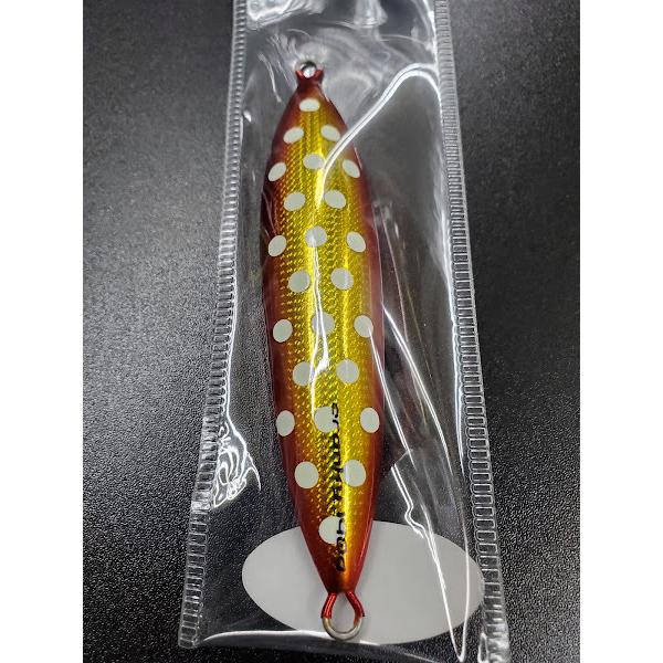 シーフロアコントロール/SEAFLOOR CONTROL　クランキー/cranky　140ｇ　グレイン　ゴールドドットグローエッジレッド【オリカラ】 |  | 01